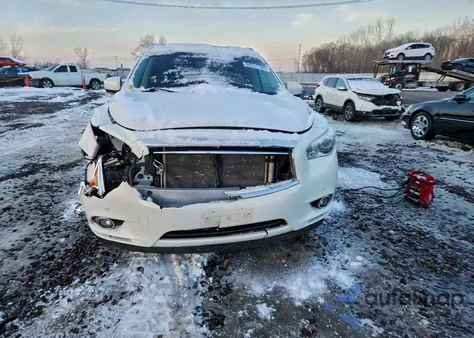 2013 Infiniti Jx35 z USA, uszkodzony, nr VIN 5N1AL0MM6DC351097